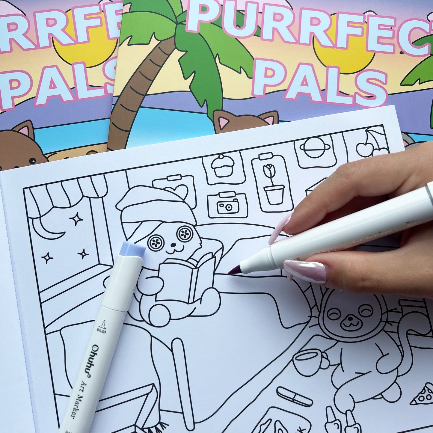 Puurfect Pals Vol. 1 Coloring Book